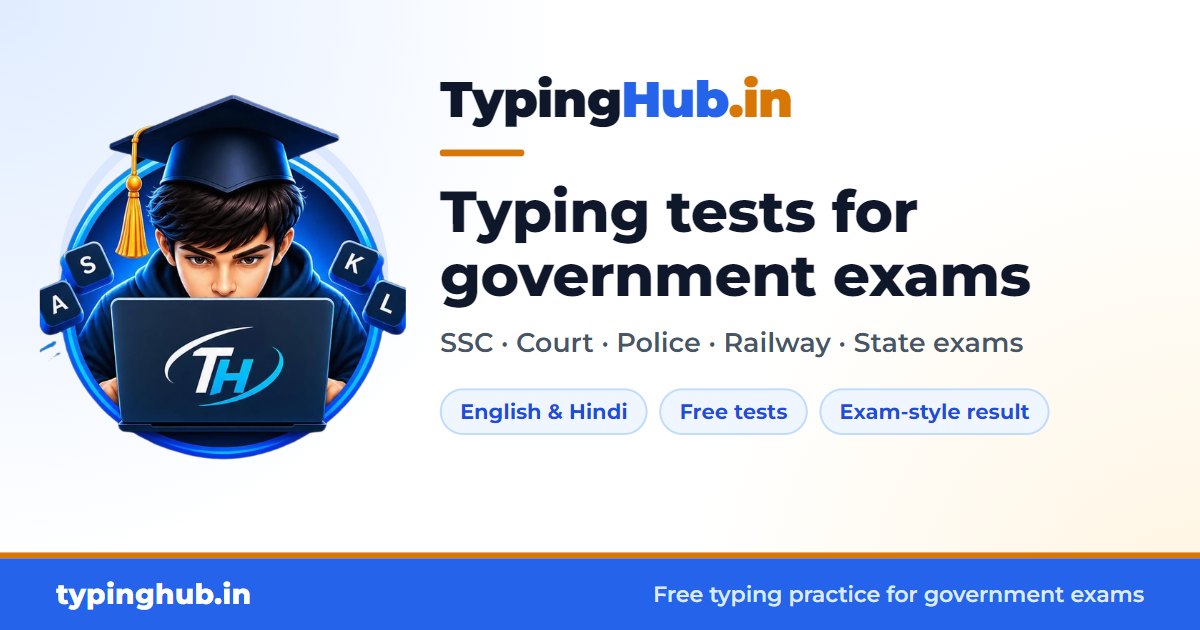 AI Custom Typing Test Practice | TypingHub