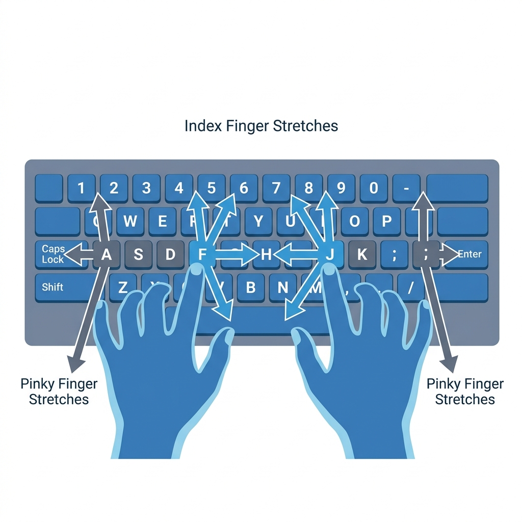 Gentle finger stretches